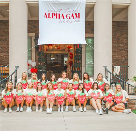 ALPHA GAMMA DELTA | BID DAY BEST DAY!!! Welcomed home the sweetest new ...