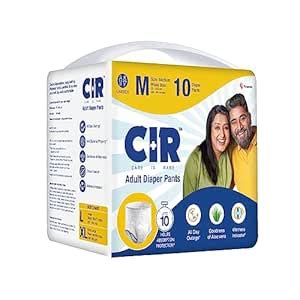 CIR Unisex Adult Premium Underpads,Large (90X60Cm) ,10 Hrs Absorption ...