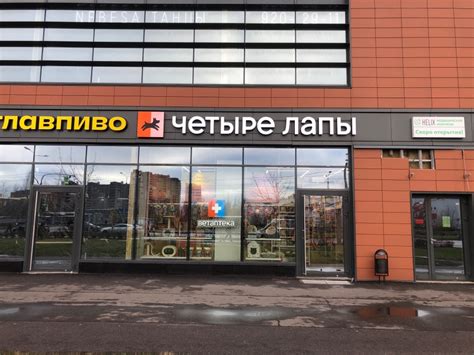 Зоомагазин Четыре Лапы - г. Санкт-Петербург, Лыжный переулок, дом 1, стр 1