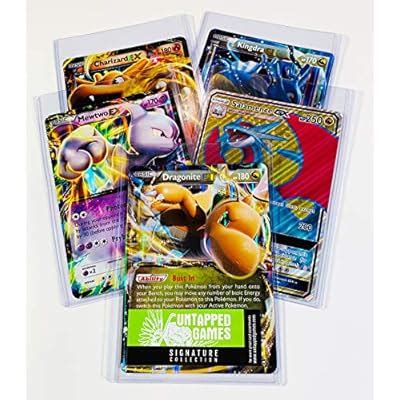 Pokémon 5 Oversized Jumbo Pokemon Cards in TOP LOADERS! EX India | Ubuy