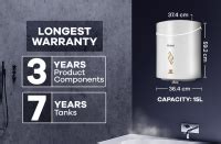 Haier ES15V-VL-F 15 L Storage Water Geyser Shock Proof RSC & TTS ...