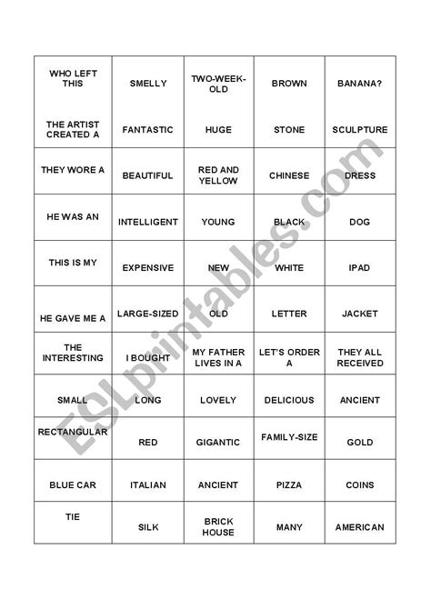 Image result for Modifiers Grammar Quiz