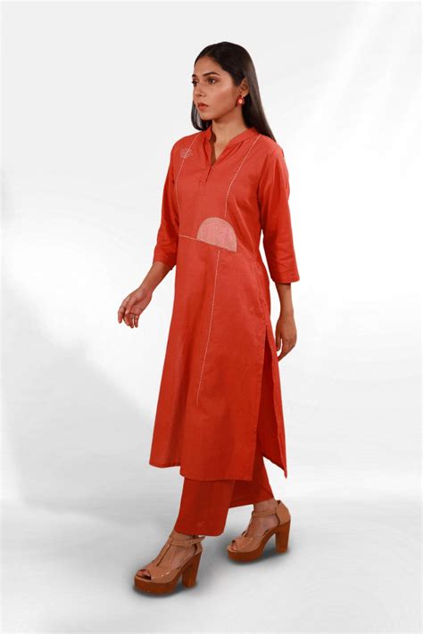 Buy Orbaan Sanjh Sustainable Kurta Set Kurta Set at UpcycleLuxe - Buy ...