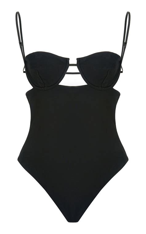 Ziah Dita One-piece Swimsuit In Black | ModeSens