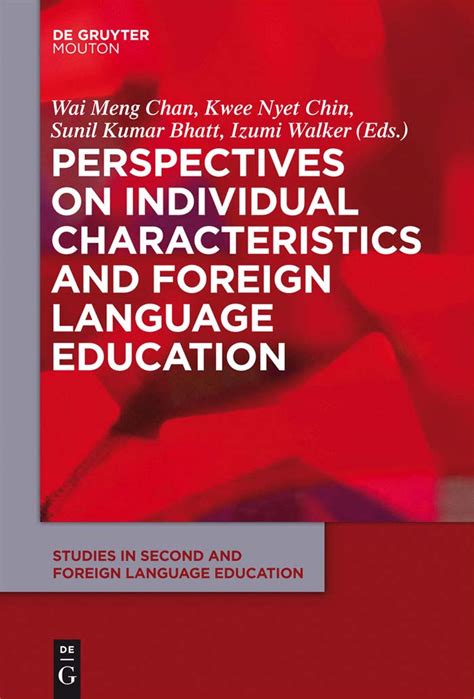 Perspectives on Individual Characteristics and Foreign Language ...