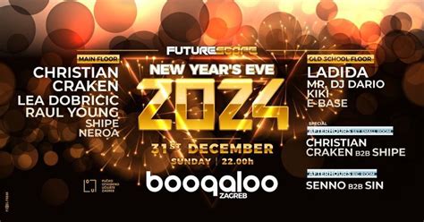 Future Scope NYE 2024., Boogaloo Zagreb, 31 December to 1 January ...