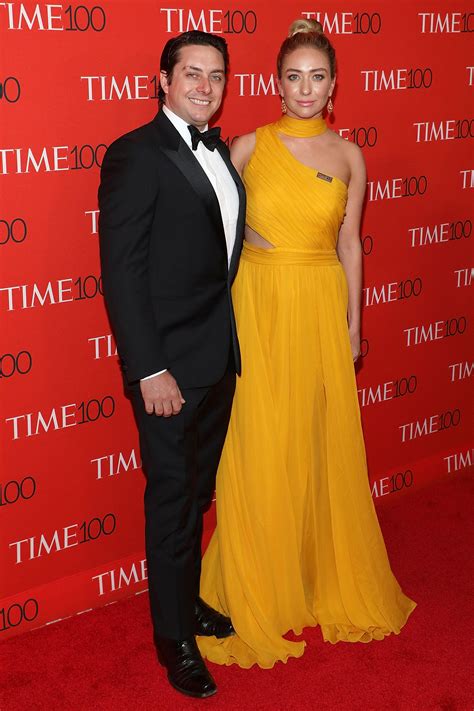 Image of Whitney Wolfe Herd (co-founder of Tinder and founder/CEO of Bumble) and her husband ...