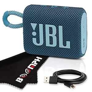 Boomph On-The-Go Kit: JBL Go 3 Portable Bluetooth Wireless Speaker ...