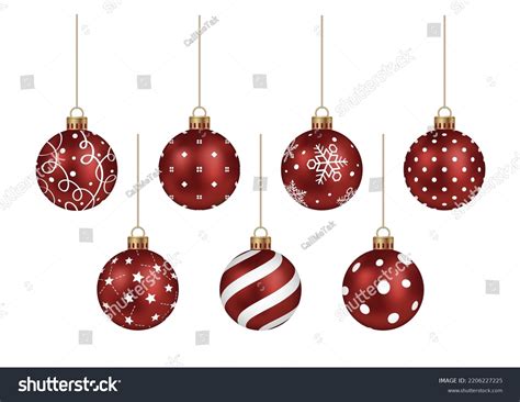 White Christmas Ornament Background Clipart