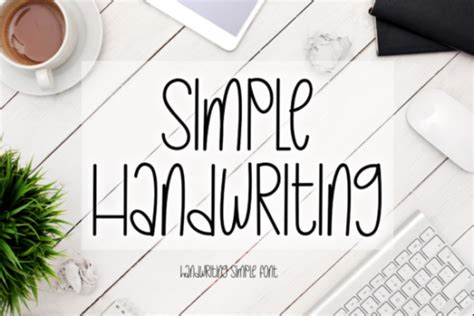 Image result for Simple Script Hand Writing