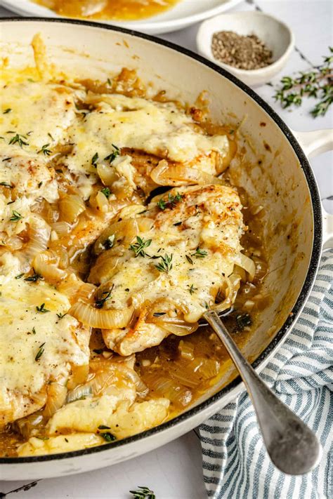 French Onion Chicken Recipe - All the Healthy Things