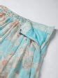 Buy Sky Blue Floral Organza Myntra Lehenga Choli from Ethnic Plus