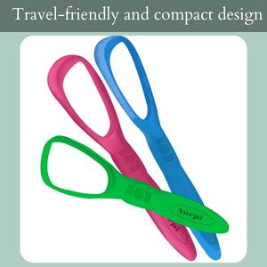 nurpi plastic tongue cleaner for new generation pack of 3 : Amazon.in ...
