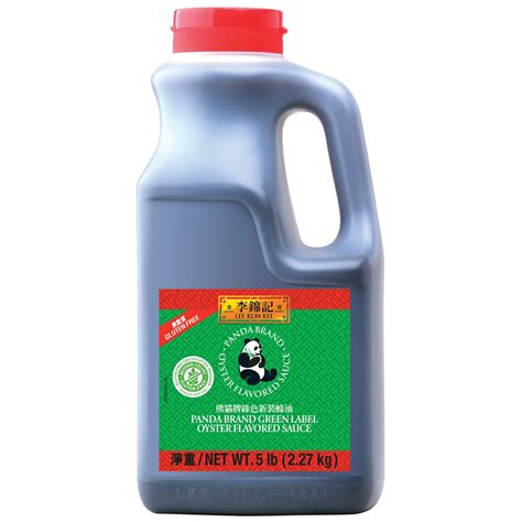 LEE KUM KEE Panda Brand Oyster Sauce – Gluten Free [Can] (6/5LB ...