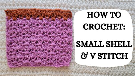 Image result for V-Stitch Shell Crochet Pattern