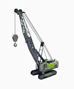 VVE Green and Black Crane Toy Kids Multicolors Alloy Head Diecasts Toy ...