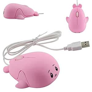 Amazon.in: Buy UGpine Cute Animal Baby Dolphin Shape USB Wired Mouse ...