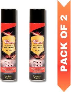 Exit No Entry Multi Insects Killer Spray | Insect Repellents | Pet Safe ...