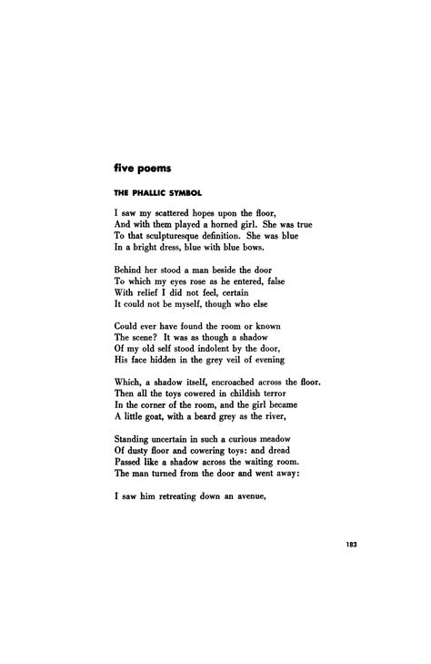 Symbolism Poem Examples