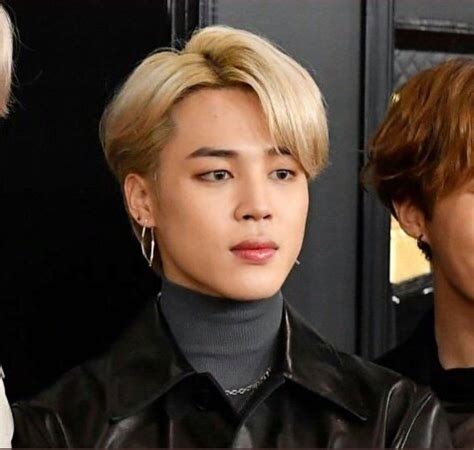 blonde hair jimin