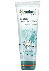 Himalaya herbal oil clear lemon face wash 100ml removes excess oil deep ...