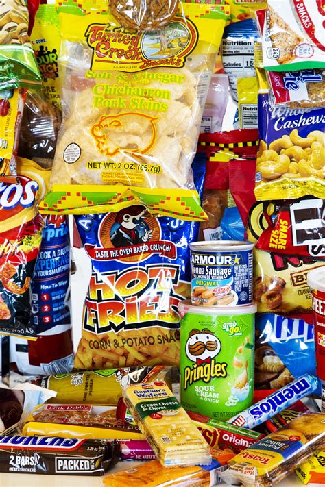 Snacks At Gas Station