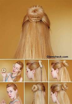 How To A Hairstyle For by Hairstyle How To Cinderella Braid Knot Bun How To A Hairstyle For