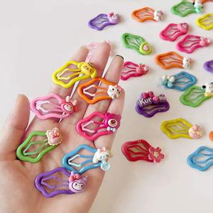 Diversa Kuromi Hair Clip for Girls, Korean Hair clip, Random Color ...