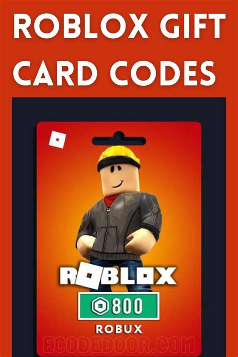 Image result for Roblox Gift Card Codes