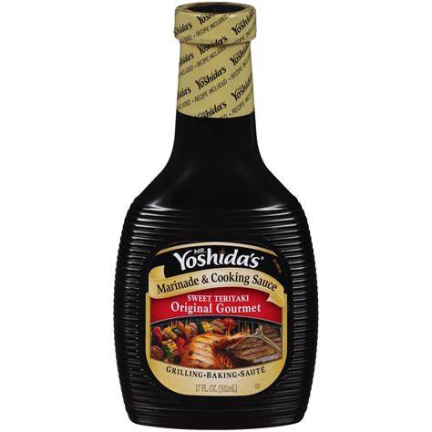 Mr. Yoshida's Original Gourmet Sweet Teriyaki Marinade & Cooking Sauce ...