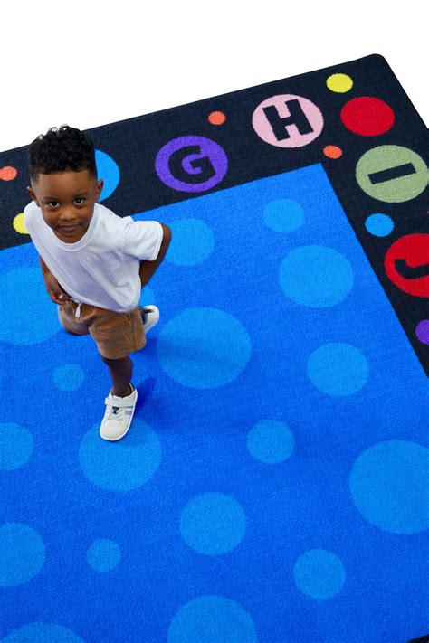 Alphabet Bubbles Classroom Rug – KidCarpet.com