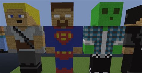 Image result for Minecraft Player Statue