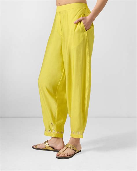 Lebong Pants - Yellow – Nicobar