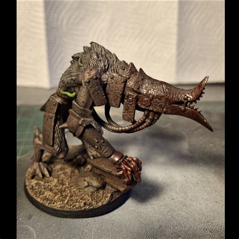 3D Printable Trench Crusade - War Wolf Assault Beast - Heretic Legions ...