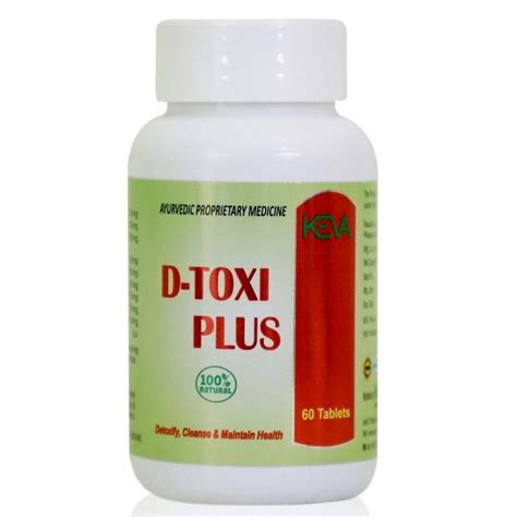 Keva D-Toxi Plus Tablets : Maintains Healthy Liver, Powerful Antioxida ...