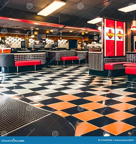 1547 Vintage Retro Diner: A Retro And Vintage-inspired Background ...