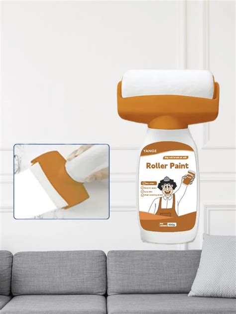 Large Roller Wall Paint,Water-Based Latex Paint, Odorless, Home ...