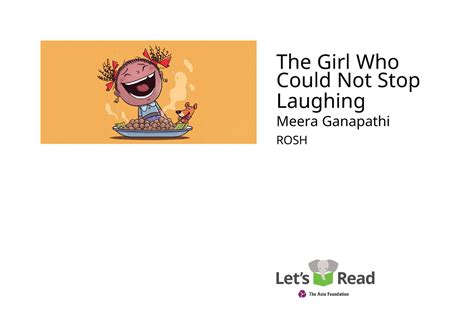 The Girl who Could Not Stop Laughing Book by Meera Ganapathi - The Girl ...