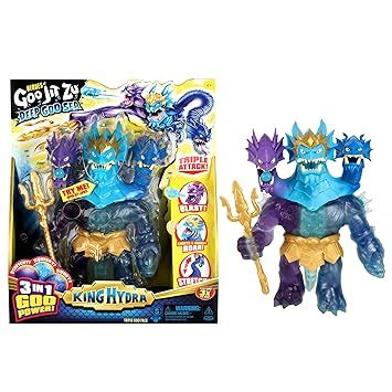 Buy Heroes of Goo Jit Zu Deep Goo Sea King Hydra Figure with Triple ...