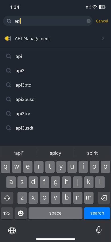 Image result for Binance Create API Key