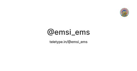 @emsi_ems — Teletype