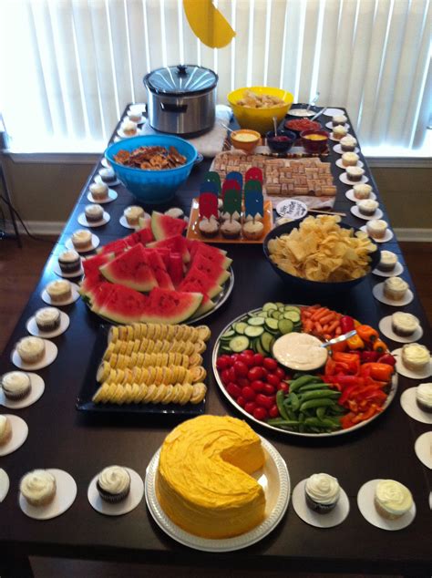 Themed Birthday Party Food at Robin Clark blog