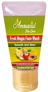 AMRUSOAL Fruit Magic Face Wash | Nourishing & Revitalizes For Glowing ...