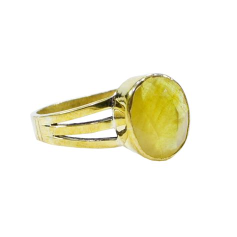 Pukhraj Ring: Original & Certified with Lab test Report. Buy Now