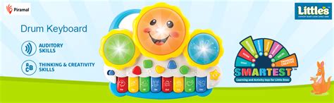 Buy Little's Drum Keyboard Musical Toy Online at Low Prices in India ...