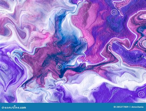 Painted Background, Mixed Colors. Blue, Purple and Pink Texture Stock ...