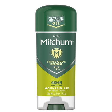 Mitchum Clear Gel Antiperspirant & Deodorant for Men, Mountain Air - 3. ...