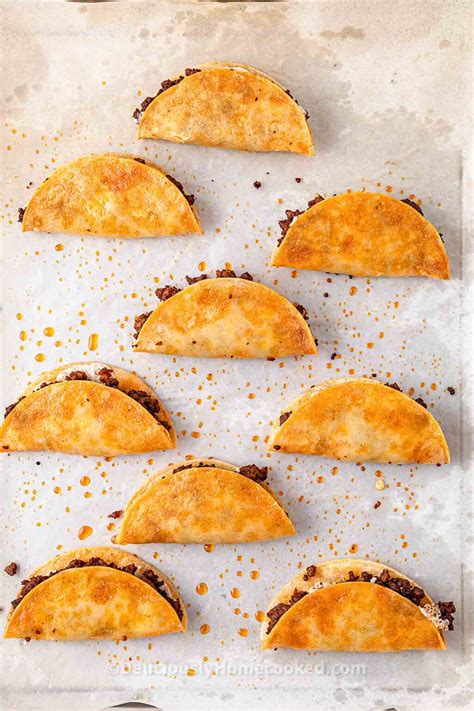 Mini tacos recipe - Deliciously Home Cooked