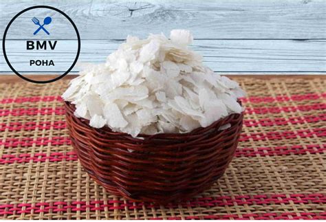 BMV Poha (Flattened Rice/Atukulu) - 500g Poha Price in India - Buy BMV ...