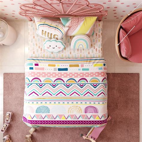 Fancy Fluff Kids Double Comforter– Boho Vibes | The Mom Store